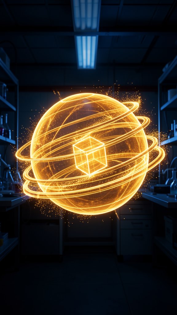 JARVIS holographic sphere interface — Age of Ultron golden orb